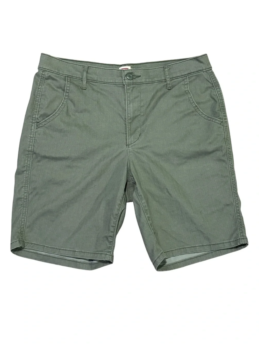 LEVI’S Chino Shorts 34 Olive (Tagged W30) $65 Retail NWOT